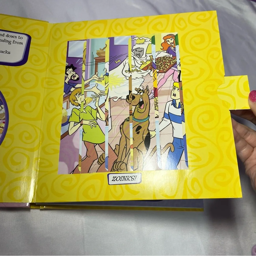 Rare 2005 Scooby-Doo Hungry Ghost HC Pull‎ Tab Book Cartoon Network
